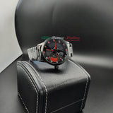 Alfa romeo 3d wheel watch red calipers giulia stelvio qv quadrifoglio wristwatch orologio