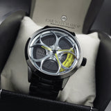 Alfa Romeo oem premium stainless steel 3d dimension wheel watch wheels qv giulia stelvio quadrifoglio
