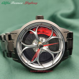 alfa romeo qv quadrifoglio verde 3d wheel watch red calipers f1 giulia giulietta gtv gta gt