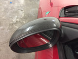 Alfa Romeo Stelvio QV real carbon fiber mirror caps cover