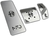 Stainless steel pedals for MiTo