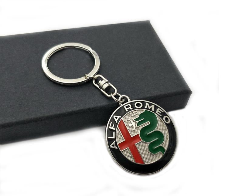 Alfa Romeo Schlüsselanhänger Metall Key 156 Stelvio Giulia Giulietta