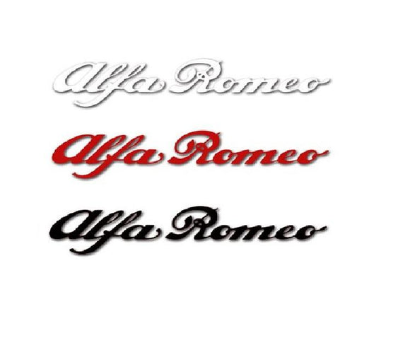 Alfa Romeo Brake Caliper Decal High Temp Resistant 4x80mm