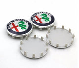 Alfa Romeo 60mm Wheel Center Hub Cap Giulia Style logo/emblem/badge 145 147 155 156 159 166 mito giulia giulietta qv quadrifoglio stelvio