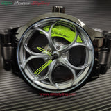 alfa romeo zagato sz tz3 zx junior z1 f1 racing wheel watch green calipers for sale