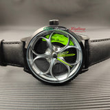 alfa romeo qv quadrifoglio verde 3d leather wheel watch green calipers f1 giulia giulietta gtv gta gt