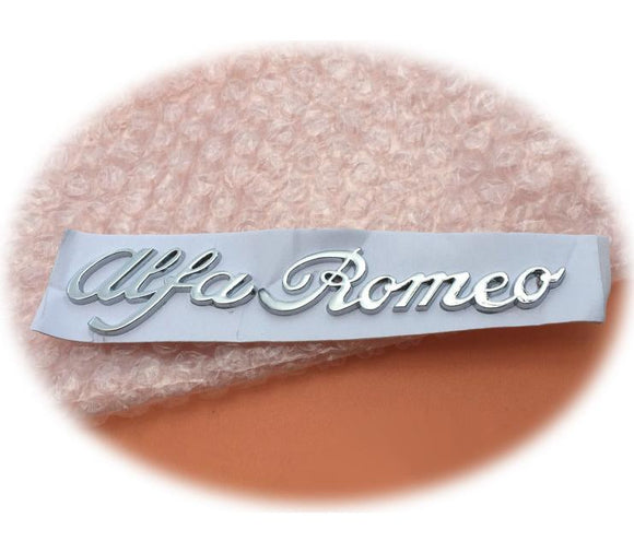 Alfa Romeo 3D Signature Metal Sticker – Alfa Styling