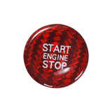 Alfa Romeo Giulia / Stelvio Real Carbon Fiber start stop button cover