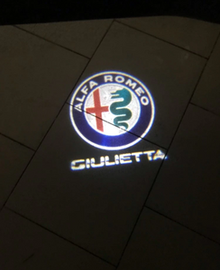 alfa romeo giulietta logo door light projector laser led plug&play 1 year warranty