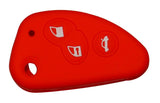 alfa romeo 147 156 166 GT Silicone Key Cover 3 Buttons red