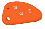 alfa romeo 147 156 166 GT Silicone Key Cover 3 Buttons orange
