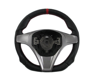 alfa romeo giulietta mito leather modified steering wheel red stitching
