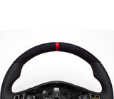 Modified Steering wheel for 147 GT GTV GTA red stitching