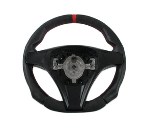 alfa romeo giulietta mito leather modified steering wheel red stitching racing f1