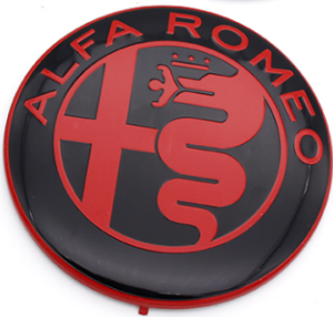 2x Alfa Romeo 74mm Auto Logo Emblem Abzeichen Aufkleber für Mito